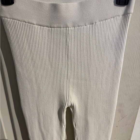 LE ORE RIMINI RIB KNIT FLARED PANTS NWOT SIZE XS - Picture 4 of 13